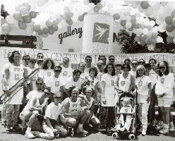 Group of volunteers in the early days of Project Angel Food.